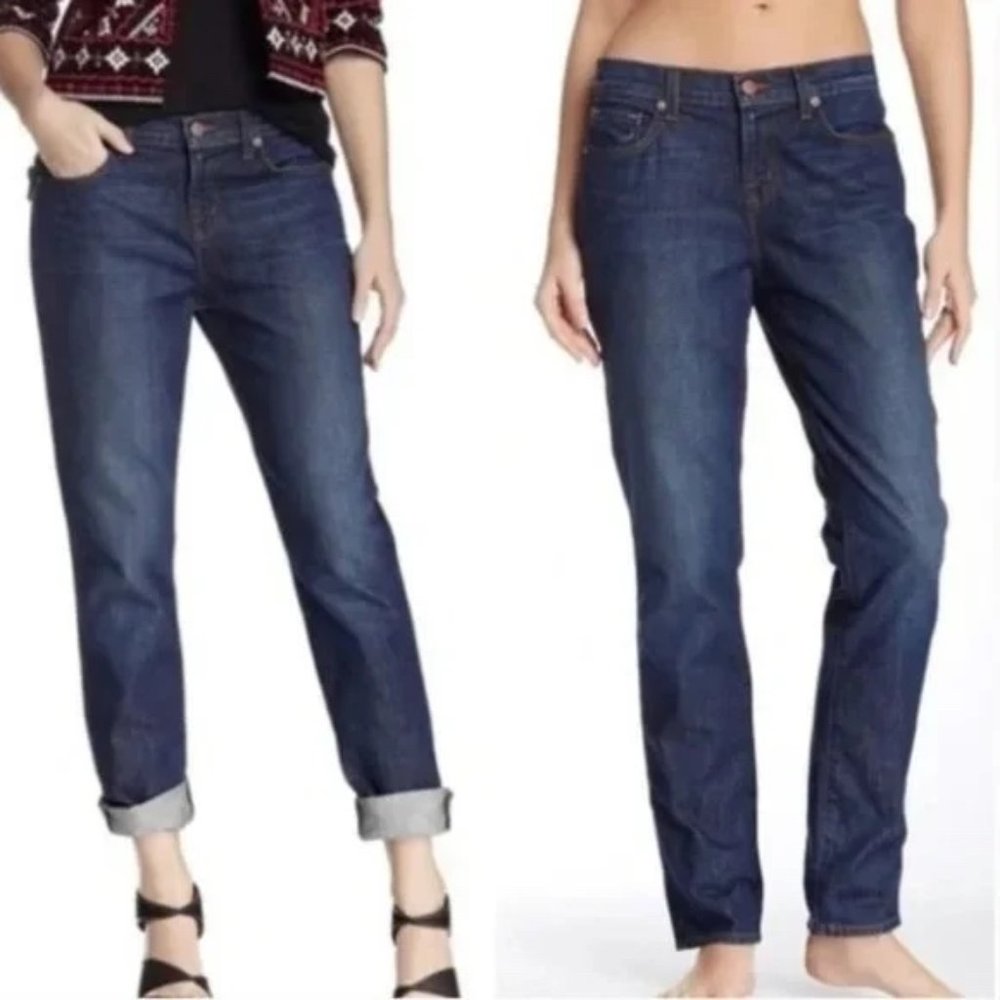 J Brand Aidan Ringer Boyfriend Slouchy Jeans Dark Wash size 29